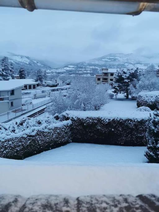 Duplex Cocooning Avec Vue Lac Et Montagnes Savines Εξωτερικό φωτογραφία